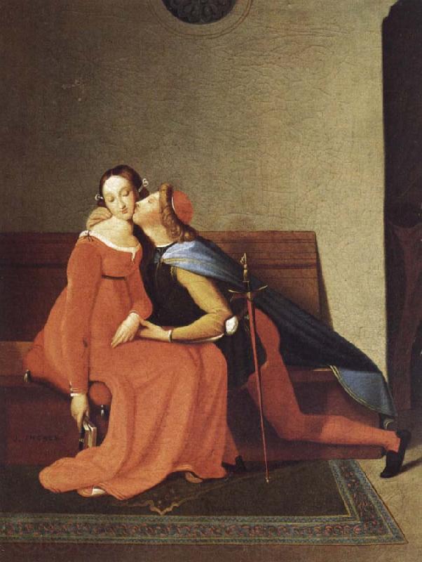 Jean-Auguste Dominique Ingres Paolo and Francesca,